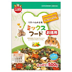 マルカン　リス・ハムの主食 ミックスフード　お徳用　500g入MR-544