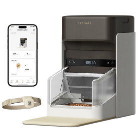 【4500円OFFクーポン＋5倍P！4日20時から！】PETLIBRO RFID 自動給餌器 猫 5G Wi-Fi 自動ペット給餌器 3L 自動餌やり機 アプリ制御 横取り防止 餌やり器 個別管理 タグ識別 ライトカラータグ タグアクティブ型自動給餌器 1日10食 食事制御 アップグレード版