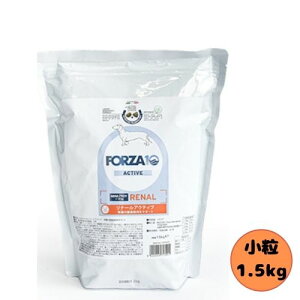 【売上の一部が保護犬へ】フォルツァ10 DOG リナールアクティブ ミニ 1.5kg ドッグフード ドライ 総合栄養食 療法食 腎臓トラブル 腎不全 フォルツァディエチ 心臓 成犬用 小粒 超小型犬 小型