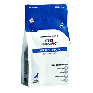 売上の一部が保護犬へスペシフィック 猫用 FKD 成猫用 400g ドライフード 療法食【選べるメディムースとのセット商品】