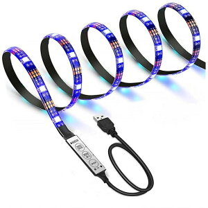 DC 5V USB lede[vCg 5050 100CM/200CM h led e[vCg 邢 RGB e[vLED x[X x[X dF zCg LEDe[v Ȃ ledCg \t e[v Px  ԐڏƖ C~l