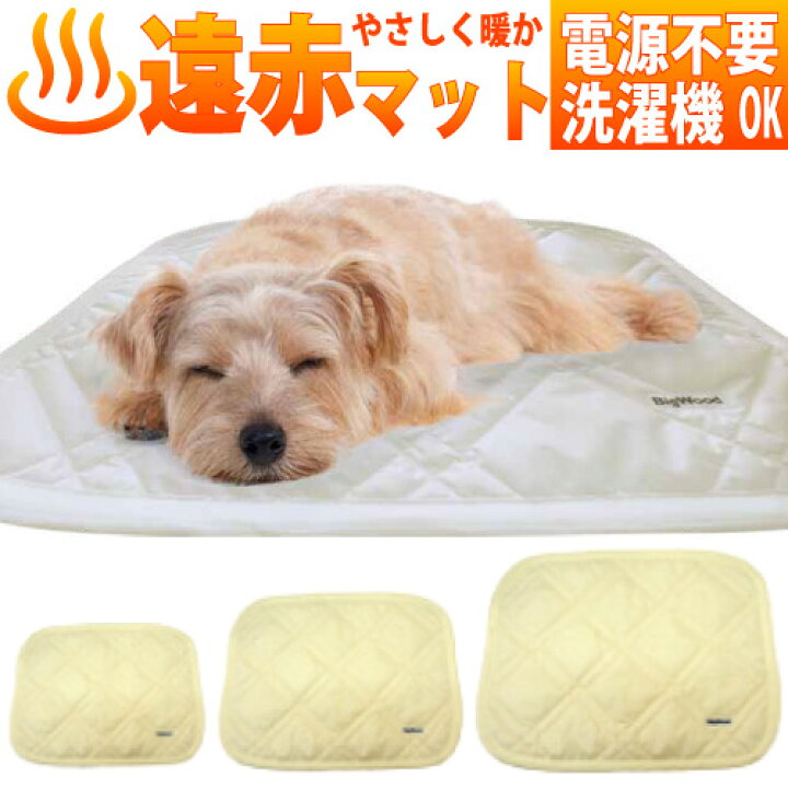 楽天市場 ネコポス対応 ビッグウッド 光電子マット ｓサイズ 35 45cm Bigwood 真夏のクーラーの底冷えにも ナチュラルペットフード Shop