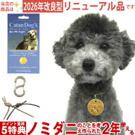 犬 ダニ カタンドッグメタル 5大特典【ポイント12倍】【送料無料】【紛失時あんしんサポート】【首ひも（…