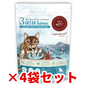 リアルネイチャーレシピ キャットフード【NO.3 オーシャンサーモン】2kg（500g×4袋セット）【RCP】