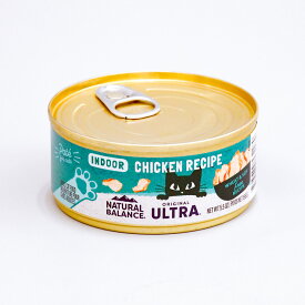 ナチュラルバランス ORIGINAL ULTRA 成猫用 鶏肉レシピ インドアキャット缶 [室内猫用] 156g
