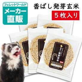 超極み 香ばし発芽玄米 ヘルスチャージシリーズ 5枚入り（100%発芽玄米）【お買い得】 フェレット フード ドッグフード オヤツ おやつ ダイエット 健康 毛づや ストレス 老化 栄養