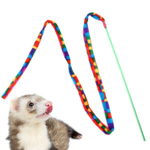 レインボーキャットチャーマー【じゃらし】【猫じゃらし】 フェレット 玩具 ペット用おもちゃ オモチャ ロングじゃらし ペットグッズ