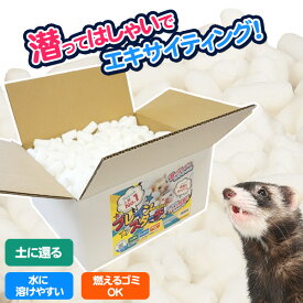 フェレット プレインスターチ【おもちゃ】　フェレット 猫 ネコ ブレインスターチ おもちゃ TOY ストレス発散 デンプン ECO エコ 安心 安全 カワウソ 動画