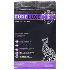 ピュアラックス エリートニュートリション フレッシュ ターキー 全年齢 全猫種用 5kg キャット ドライ フード グレインフリー グルテンフリー 無添加