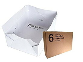 モデキャット フリップ リタ—ボックス 用 ペーパーボードライナー ( 6枚入り ) 猫用 トイレ 使い捨て 砂袋