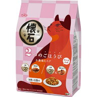 懐石 2つのごほうび 小魚添えペア 650g（65g×10袋）〔26020740cd〕