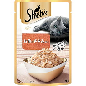 シーバ リッチ お魚にささみ添え 35g×12コ〔260708125cw〕