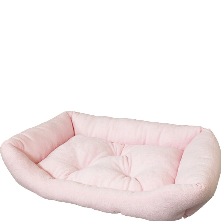 楽天市場 ノーマルスクエアベッド ピンク ペットの専門店コジマ楽天市場店