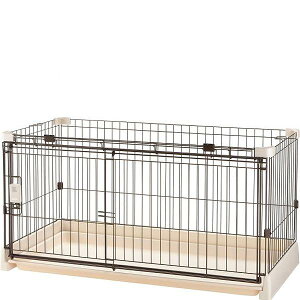 もっとお掃除簡単ペットサークル 120-60 アイボリー