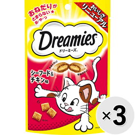 【セット販売】ドリーミーズ シーフード＆チキン味 60g×3コ