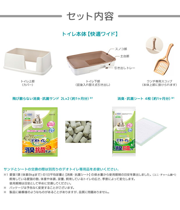 楽天市場】デオトイレ 快適ワイド 本体セット ナチュラルアイボリー : ペットの専門店コジマ楽天市場店 楽天市場】デオトイレ 快適ワイド 本体セット ナチュラルアイボリー : ペットの専門店コジマ楽天市場店