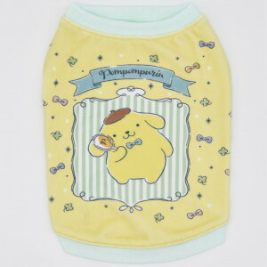 【Sanrio サンリオ】 おしゃれコスメポムポムプリン【2号 3号 4号 5号】 サイズ交換可 ペット服 小型犬 犬服 ドックウェア 秋冬 かわいい