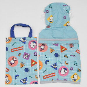 【Sanrio サンリオ】 レインコート MIXストリートカルチャー【2号 3号 4号】  ペット服 小型犬 犬服 ドックウェア 秋冬 かわいい