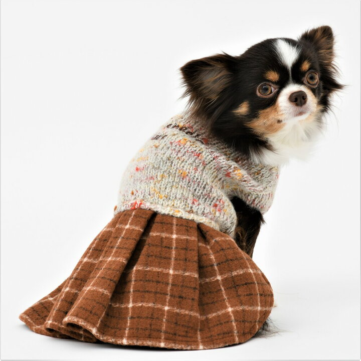 楽天市場 Gemelli ジェメリ 秋冬モデル 杢ニットワンピース 犬 ドッグウェア Petsrepublicファクトリーストア
