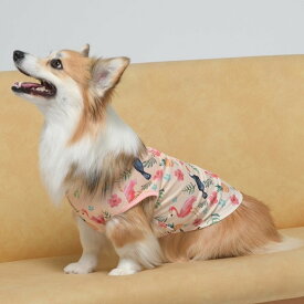 【PET'SREPUBLIC　ペッツリパブリック】 ハワイアンノースリーブ犬 服 犬服 ドッグウェア　可愛い