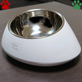 GEX　Lacook　SCALE BOWL　スケールボウル　計量食器獣医師推奨　犬　猫　ペット　デジタル　スケール　フードボウル　ボウル　食器　ホワイト　白　シルバー　ラクック　ジェックス