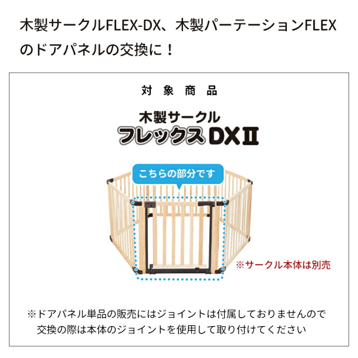 楽天市場】【本体別売】 木製サークルFLEX-DX 2 / 木製パーテーション 