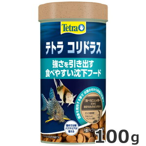 スペクトラムブランズジャパン Tetra テトラ コリドラス 100g 熱帯魚 エサ