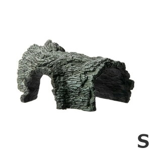 ●スドー トンネル流木 バーク S シェルター 水槽オブジェ アクアリウム