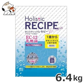 パーパス ホリスティックレセピー EC-12乳酸菌 チキン＆ライス 犬用 6.4kg