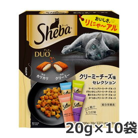 マースジャパンリミテッド シーバ デュオ クリーミーチーズ味セレクション 200g(20g×10袋) キャットフード