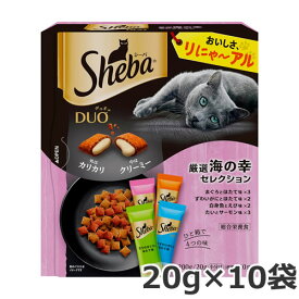 マースジャパンリミテッド シーバ デュオ 厳選海の幸セレクション 200g(20g×10袋) キャットフード