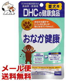 【メール便】DHCの健康食品 おなか健康 15g（60粒） 犬用サプリメント 乳酸菌パワーで腸内の健康ケアに 送料無料