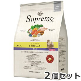 2個セット ニュートロ シュプレモ 成犬用 超小型犬4kg以下用 4kg×2個セット
