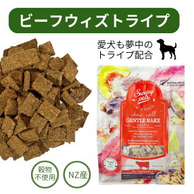 【P2倍】【賞味期限2027.2.1】犬用 サンデーペッツ ジェントルベイク ビーフウィズトライプ 1.3Kg 成犬用 Sunday pets 小型犬 中型犬 ドッグフード ドライフード 犬 小型犬 中型犬 ビーフ トライプ