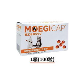 【2027年2月期限】モエギキャップ　100粒（10粒×10シート）犬猫用　共立製薬