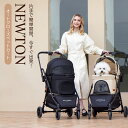 【本日限定30％OFF+1000円OFFCOUPON】ペットカート 一体型 PETTENA 軽快走行 4輪ペットカート ペットキャリー 犬カー…