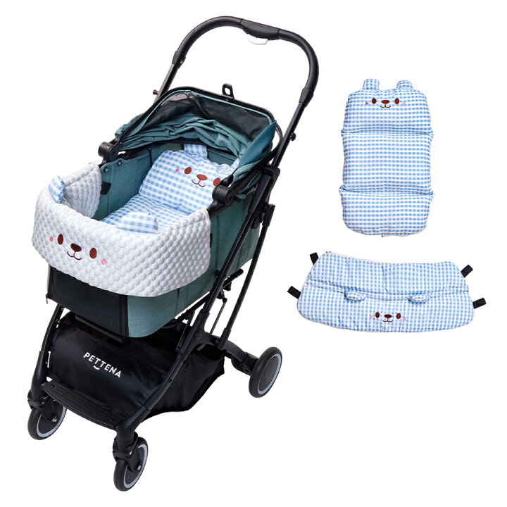 楽天市場】【楽天1位】ペットカート PETTENA KNIGHT軽快走行 分離式 4 