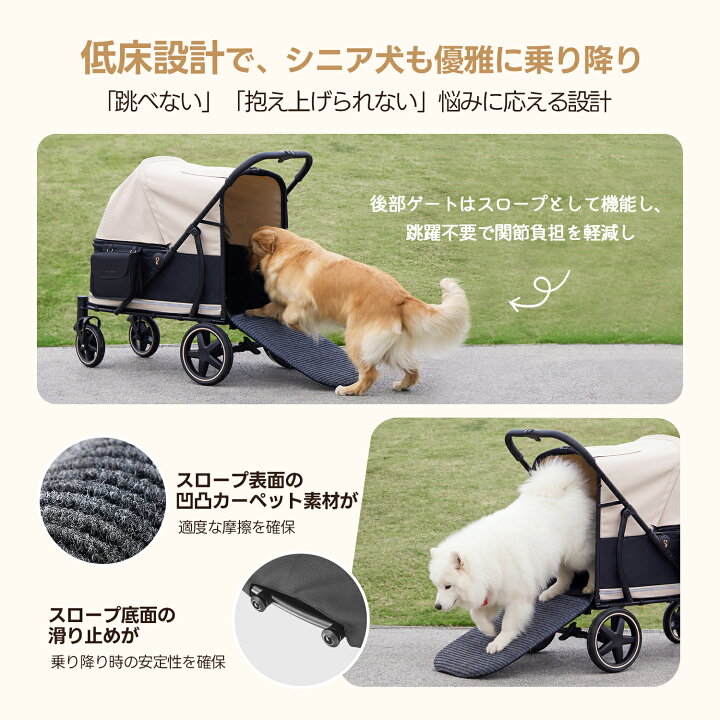 楽天市場】\本日限定3000円OFFCOUPON/PETTENA TITAN大型ペットカート 