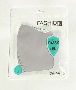 最安挑戦 洗えるマスク 布マスク 大人用 グレー 【2枚入】 洗えるマスク カラーマスク 洗濯機 冷感接触 速乾 立体 おしゃれマスク メール便送料無料【Z】