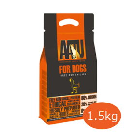 AATU（アートゥー）ドッグフード　チキン　1.5kg【ドッグフード/グレインフリー/ペットフード/ドライフード/穀物不使用/グルテンフリー】