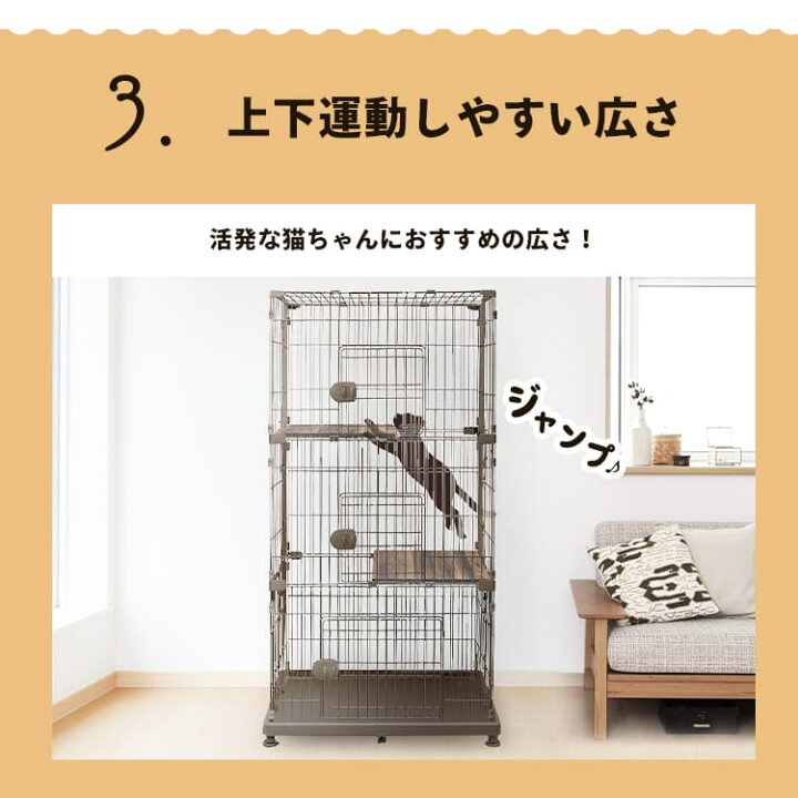 楽天市場】【激アツ価格×最大10%OFFクーポン/11日10時迄】猫 ゲージ 