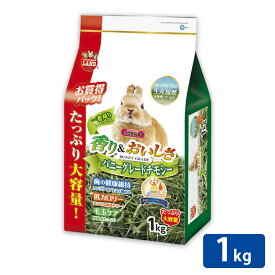 チモシー バニーグレードチモシー 1kg ウサギ 1番刈り うさぎ 牧草 ミニマルランド えさ フード ペット 小動物 モルモット バニーグレードチモシー1kg