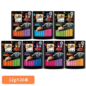 猫用おやつ Sheba シーバ とろ〜り メルティ セレクション 12g×20本 SMT30 SMT36猫 間食 ウエットスナック アソート ごほうび マースジャパンリミテッド まぐろ かつお とりささみ まぐろ＆とりささみ 海の幸 お魚 たい