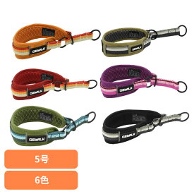 首輪 カラー 犬 LGE104 GW ハーフ チョーク カラー エコ 5号 首輪 カラー 犬 散歩 チョーク 犬具 アウトドア ジウォーク GEWALK オレンジ ベージュ レッド パープル グリーン ブラック[2606SI]