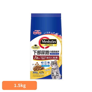 メディファス 7歳から フィッシュ味 1.5kg 1040889ペット ペットライン 猫 国産 総合栄養食 尿石 下部尿路 高齢 ペットライン株式会社