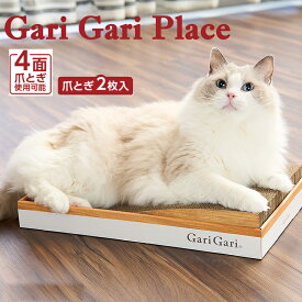 猫 爪とぎ 爪研ぎ 置き型 ダンボール 段ボール つめとぎ 爪ケア 爪磨き エイムクリエイツ ガリガリプレイス ガリガリソファ 爪ケア ガリガリウォール ガリガリサークル おしゃれ カーブ ジグザグ スロープ エッジ【B】