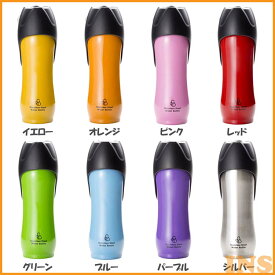 ループボトルLペット用品 ペット 水筒 ステンレス 飲み水ボウル 犬 猫 ルークラン イエロー オレンジ ピンク レッド グリーン ブルー パープル シルバー【TC】【B】