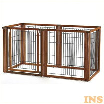 楽天市場】木製（大きさ（犬）大型犬）（サークル｜犬小屋・ケージ 