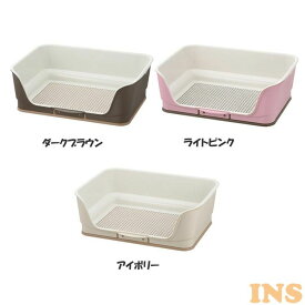 猫 壁付き お掃除簡単 トイレ リッチェル 猫 トイレ お掃除簡単ステップ壁付トイレ レギュラー犬トイレ 水洗い メッシュ トイレしつけ 壁付き 壁あり リッチェル ダークブラウン ライトピンク アイボリー