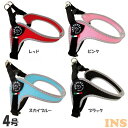 Fibbia adjustable type REFLECTIVE 4号 LTP120ハーネス 犬用 ワンちゃん スタイリッシュ リフレクティブ フレブル トレ・ポンティ フィッビア 散歩 イタリア製 レッド ピンク スカイブルー ブラック【TC】【B】